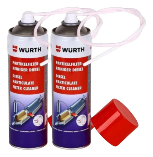 Limpiador Filtro Partículas Diesel Dpf Wurth / 400 Ml. X2
