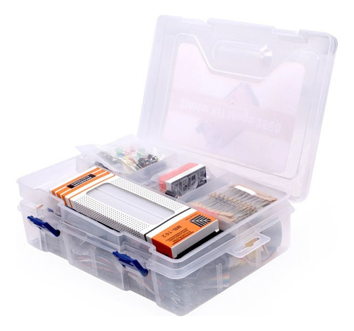 Kit Mega 256 Básico + 31 Practicas Tutorial Ide Arduino Unit