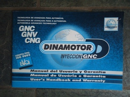 Manual Del Usuario Gnc Inyeccion Dinamotor - 2001