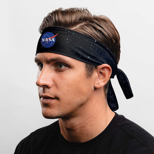 Suddora Nasa Tie Headband - Diadema Estilo Ninja Para Entren