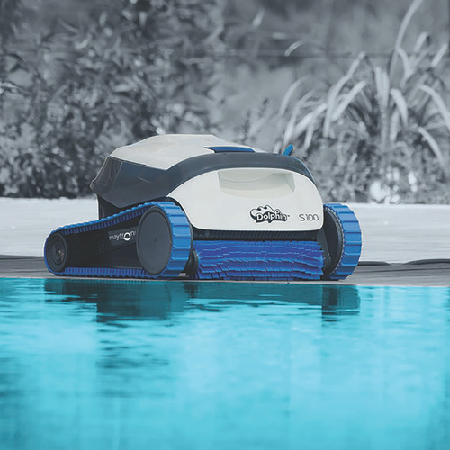 Imagen 2 de 2 de Robot Dolphin S100 Barrefondo Para Piscina