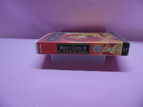 Pelicula Vhs El Rey Leon 2 El Reino De Simba * Año 1994 * (Usado)