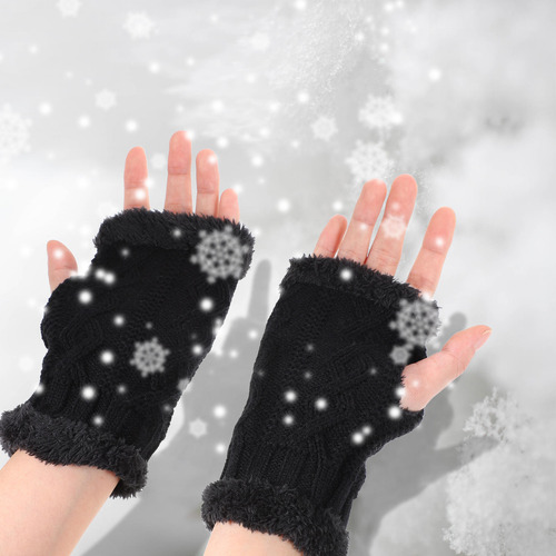 1 Par De Guantes Pequeños Con Forma De Rombo Para Mantener E
