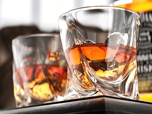 Twist Whiskey Glasses Scotch Glasses De Ashcroft Set De 2 Va