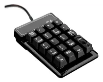 Comprar Mini Teclado Numérico Cable Con Usb 19 Teclas Para Mac Y Pc Color del teclado Negro