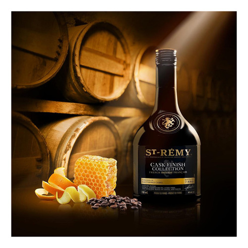 Paquete De 3 Brandy St Remy Cask Finish Sauternes 700 Ml