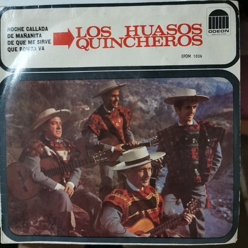 Disco 45 Rpm: Los Huasos Quincheros- Noche Callada