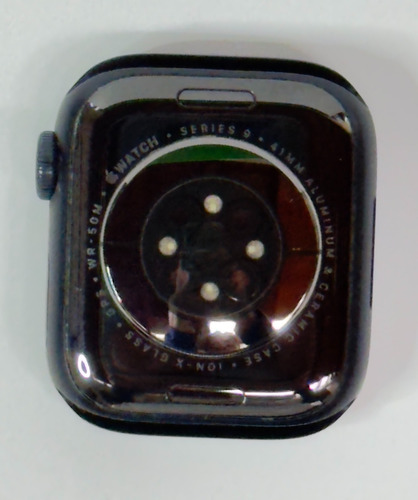 Apple Watch Series 9 41 Excelente Impecable Apple Care Negro Mesh Azul Acero (Usado)