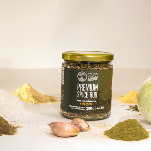 Sal Real De Colima Con Especias Y Hierbas Aromáticas 200g