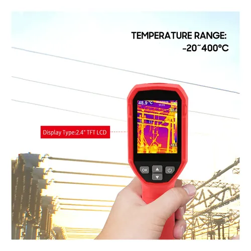 Câmera Térmica Infravermelha Uni-t Uti120s 120x90 16gb | Frete grátis