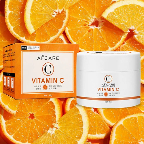 Crema Con Vitamina C Coreana Que Blanquea Las Líneas Y Decol