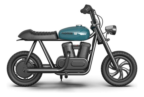 Moto Eléctrica Infantil Hyper Gogo Pioneer 12 Básica Color Azul