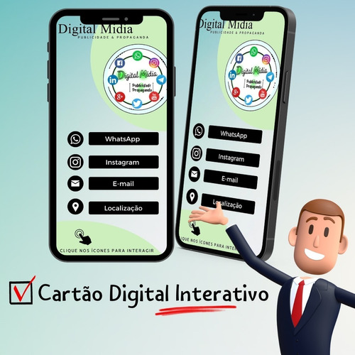 Cartão Digital Interativo Personalizado