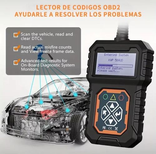 Escáner Automotriz T31 Obd2 Diagnosticar Fallas Y Borrar