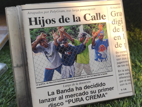 Hijos De La Calle Cd Pura Crema Original De Colección 