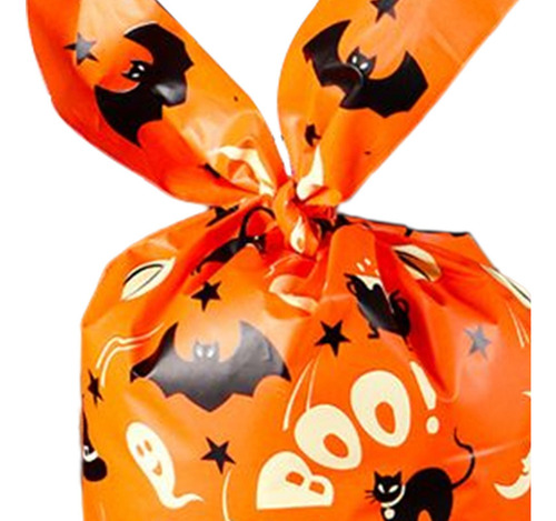 3 Bolsa De Dulces Bolsas De Regalo De Naranja B 17cmx10cm