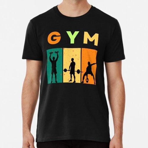 Remera Camiseta Gimnasio Algodon Premium