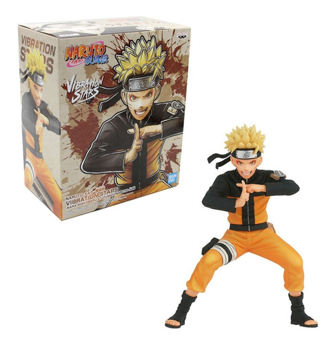 Figura Banpresto Vibration Stars Shippuden - Naruto Uzumaki