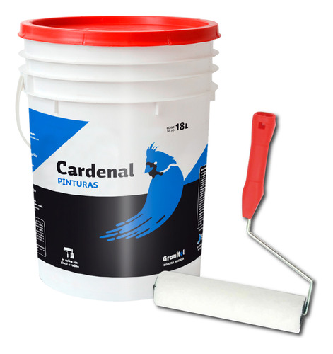 Pintura Multiuso Interior Cielorraso Cardenal 18 Lt Color Blanco