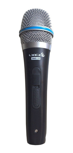 Microfone Profissional Com Fio Smp-10 Lyco Smp 10 Smp10 2pç
