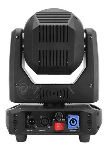 Kit 4 Moving Head Spot 100w 8 Cores 14 Gobos Prisma 3 Faces