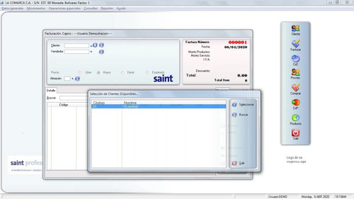 Sistema Administrativo Facturación Ventas Inventario Saint 5