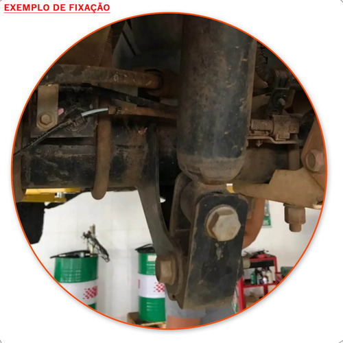 2 Prolongador Amortecedor Traseiro S10 Dupla Simples 2018