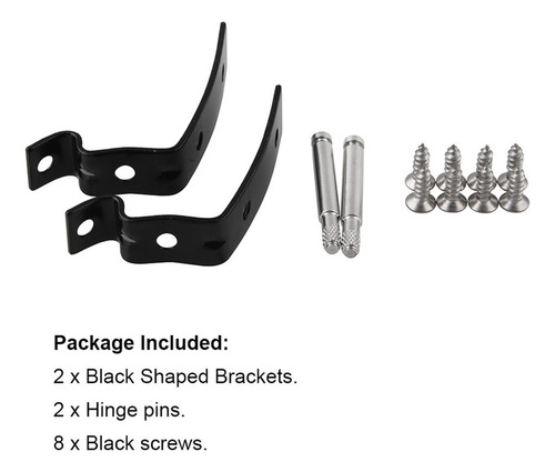 Qw1 Kit De Reparación De Guantera Para Bisagra De Tapa De