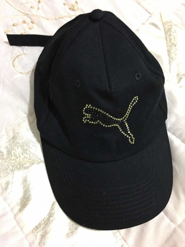 Puma Gorra Para Dama Color Negra Unitalla