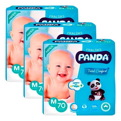 Fralda Panda Total Confort