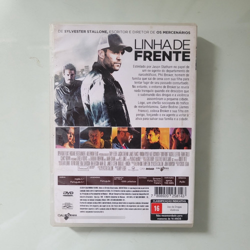 Dvd Original Linha De Frente Jason Statham