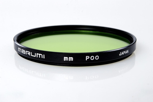 Imagen 6 de 9 de Filtro Marumi Amarillo Verdoso Po0 P/ Blanco Y Negro Ø 72mm