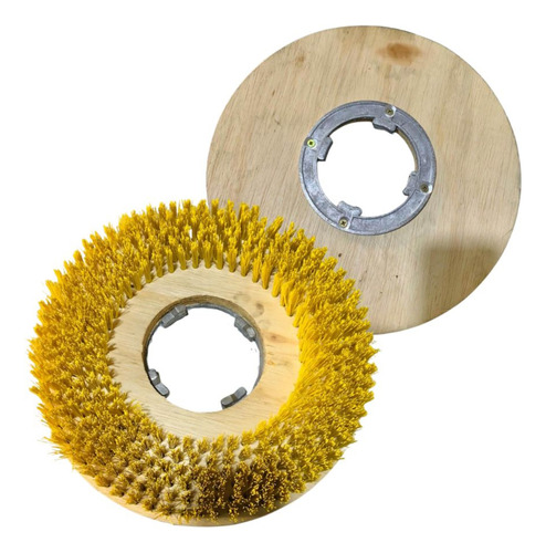 Escova Nylon Com Flange 440 Mm Enceradeira Certec