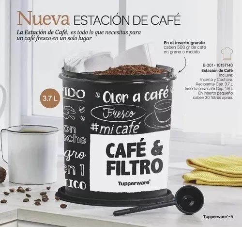 Estación Café Tupperware + Eco Vaso