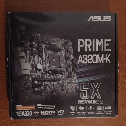 Imagen 8 de 9 de Pc Gamer Amd Ryzen 5 3400g 8gb Ram A320 M K Mother Ssd 240gb