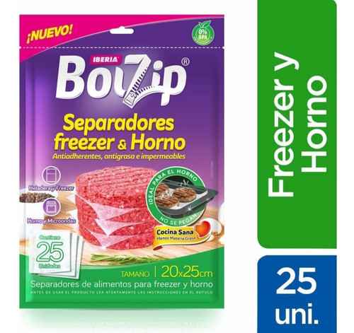 Bolzip® Separadores Freezer & Horno