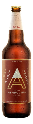 Cerveza Andes Origen Roja Vienna Lager envase retornable 1 L