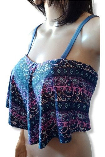 Mallas Bikini Dama Solo Top Talle Grande Excelente Calidad