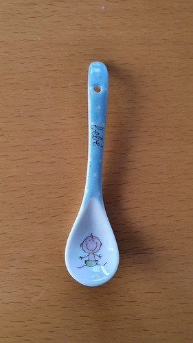 Cuchara De Cerámica Esmaltada Bebé (Usado)