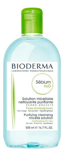 Bioderma Sebium H2o Desmaquillante Pieles Acnéicas 500ml