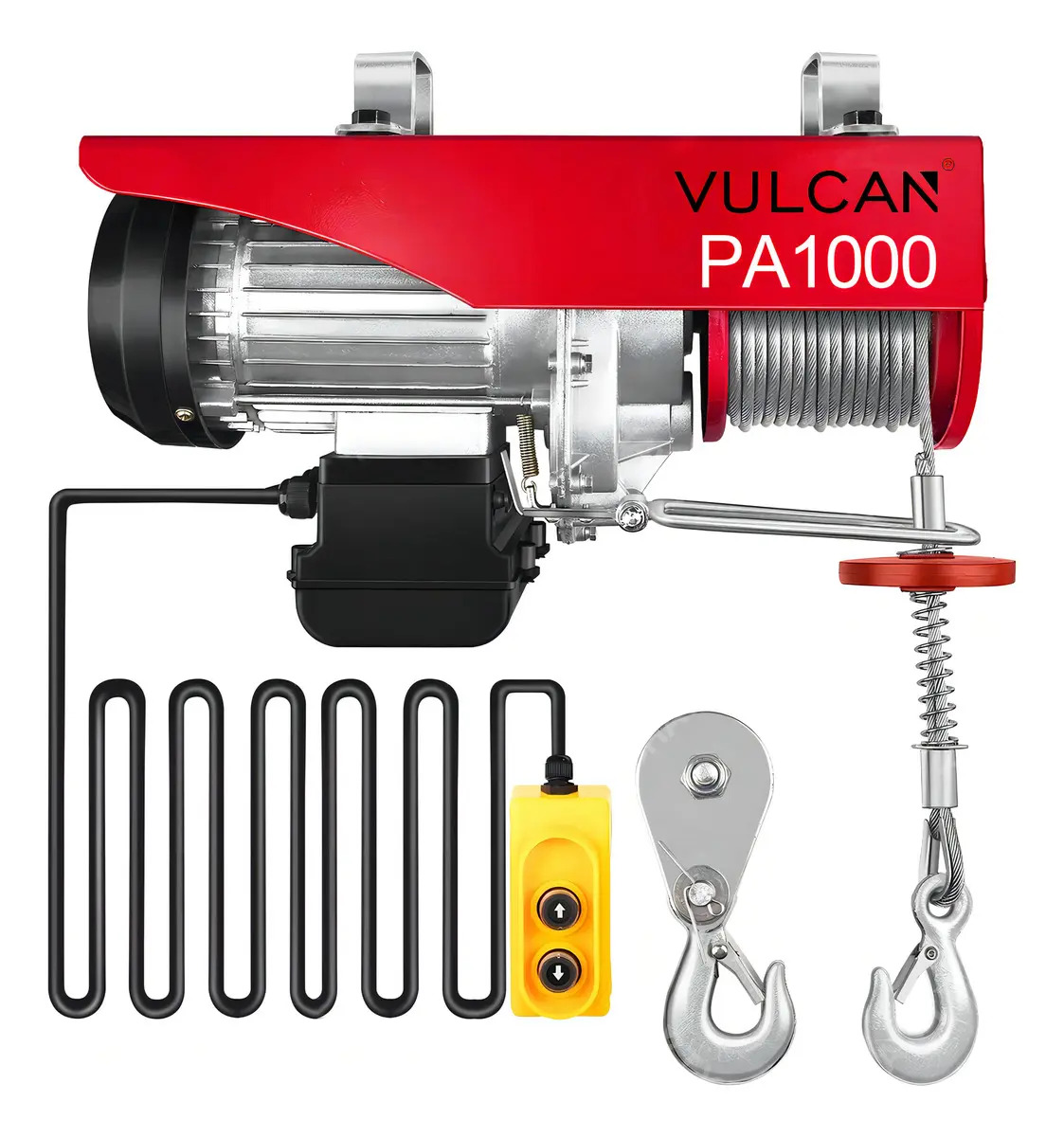 Polipasto Eléctrico Vulcan PA1000 30m Motor Industrial Cobre Grúa