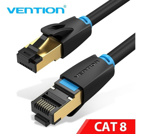 Cabo De Rede Lan Rj45 Cat8 40gbps 2000mhz 10 Metros Vention