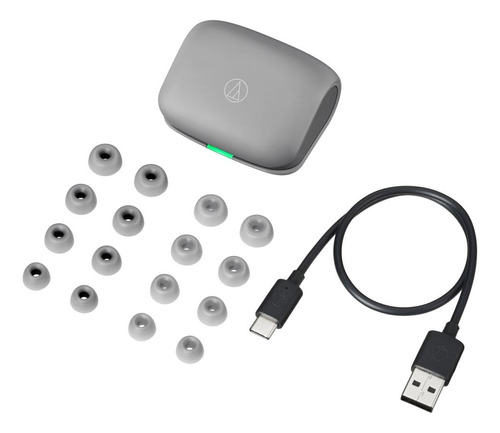 Audífonos In-ear Inalámbricos Audio-technica Tws Ath-twx7gy Gris