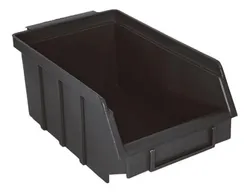 Comprar 48 Pçs Caixa Bin Organizadora Plástica Nº4 Preta no Mercado Livre