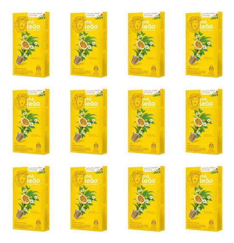 Leão Camomila/cidreira/maracujá Chá Capsula C/10 (kit C/12)