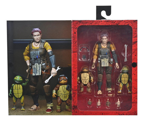 Boneco Tartaruga Ninjas Neca Tmnt The Last Ronin April Figur