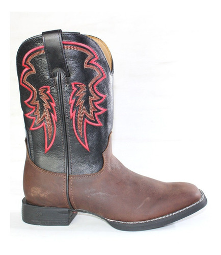 Bota Country Texana Masculina Goyazes Solado Flex