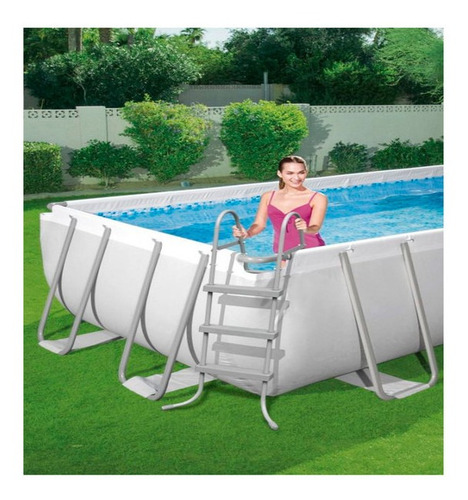 Imagen 3 de 3 de Alberca Estructural Rectangular Powersteel 4.04mx2.01mx 1.00