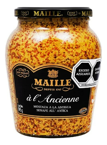 Mostaza Maille A La Antigua 845g