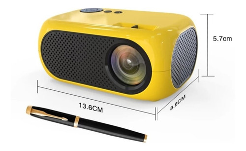 Imagen 5 de 7 de Mini Proyector Led Full Hd 1080p+ Control+ Google Chromecast